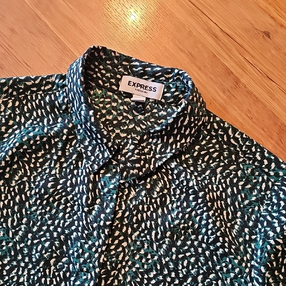 Express Patterned Portofino. Size Small - Picture 2 of 4